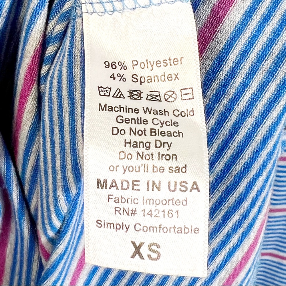 LULAROE Women's Size XS Maria Dress Striped Long Maxi - Picture 4 of 5